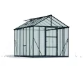 Canopia by Palram Gewächshaus Gross Glory 8x12 Treibhaus 253x364 cm Aluminium Anthrazit Tomatenhaus Polycarbonatplatten UV-beständig - Thumbnail 1