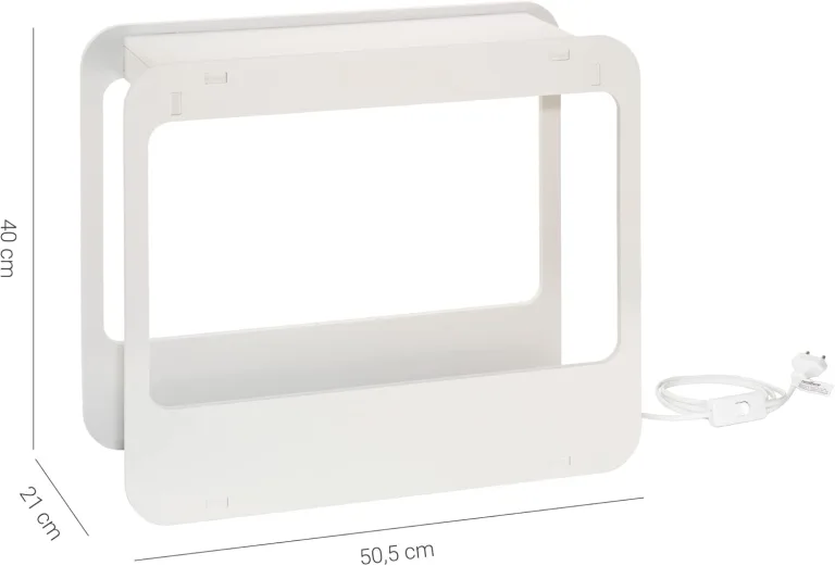 Romberg Home Garden Mini Gewächshaus mit LED Wachstumslampe für Pflanzen, LED Pflanzenlampe Vollspektrum, 14W Grow Light für Basilikum Topf, Minze Samen und Rosmarin Pflanze, 50.5x21x40 cm – Bild 7