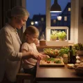 Romberg Home Garden Mini Gewächshaus mit LED Wachstumslampe für Pflanzen, LED Pflanzenlampe Vollspektrum, 14W Grow Light für Basilikum Topf, Minze Samen und Rosmarin Pflanze, 50.5x21x40 cm - Thumbnail 6
