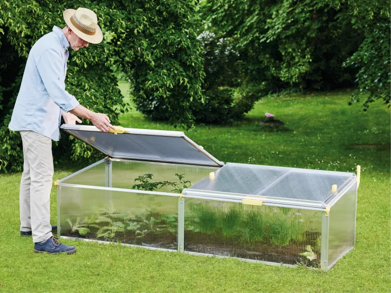 JUWEL Beetsystem Bio Protect 2000 (Frühbeet aus wärmeisolierenden Thermoscheiben, zur Aufzucht von Pflanzen, mit integriertem Schutznetz gegen Insekten) 20148 – Bild 5