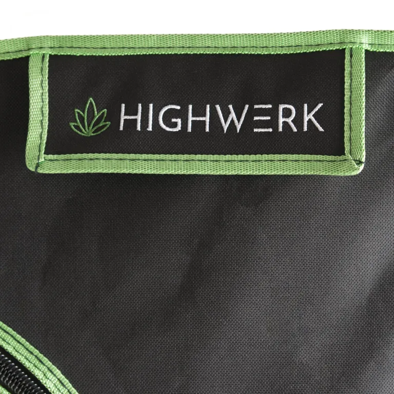 Growzelt 200 x 200 x 200 cm | MyHomeGrow Grow Tent, schwarz grün | Indoor Grow Tent für Pflanzenzucht | Growbox, Homegrow, Growschrank | Zuchtzelt, Pflanzenzelt, Anzuchtzelt, Gewächshaus – Bild 9