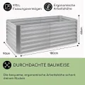 blumfeldt Metall-Hochbeete für Gärten, Gemüse-Pflanzgefäße für den Außenbereich, für Garten, Kräuter, Blumen, Obst, Gemüse, 970 l, großer, freistehender Stahl-erhöhter Pflanzkasten, wetterfest und - Thumbnail 5