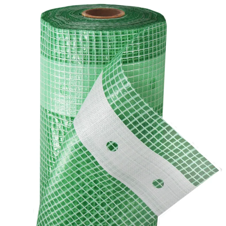 Aquagart Gewächshausfolie Gitterfolie Frühbeetfolie Gartenfolie 250g UV Stabil grün Verschiedene Breiten und Längen (10m, grün/transparent 2,0m breit) – Bild 3