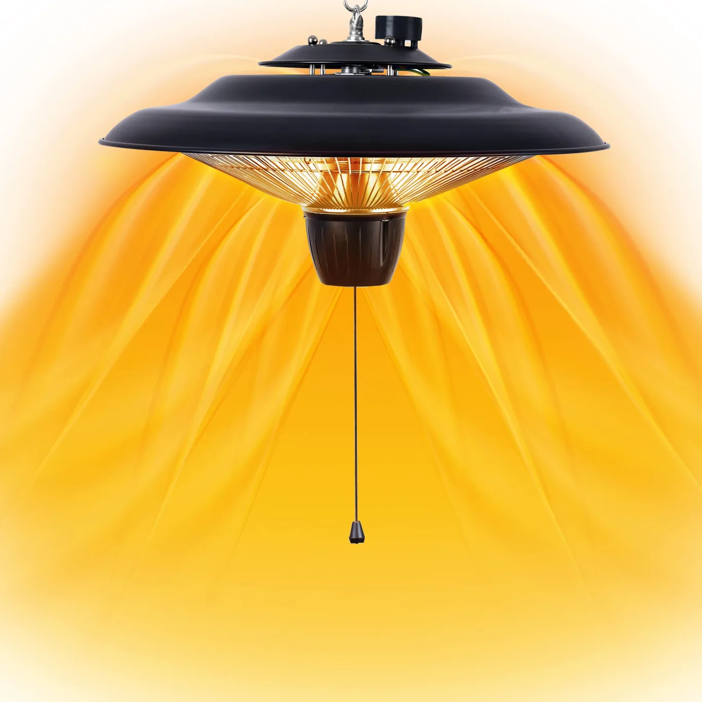DONYER POWER Outdoor Heizungen für Garten Terrasse Heizungen Halogenheizung 800W & 2000W Elektrische Heizung für Gewächshaus Zelt - Bild 1