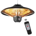 DONYER POWER Outdoor Heizungen für Garten Terrasse Heizungen Halogenheizung 800W & 2000W Elektrische Heizung für Gewächshaus Zelt - Thumbnail 10