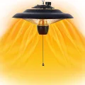 DONYER POWER Outdoor Heizungen für Garten Terrasse Heizungen Halogenheizung 800W & 2000W Elektrische Heizung für Gewächshaus Zelt - Thumbnail 1