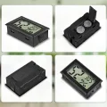 Digital Thermometer Temperatur Luftfeuchtigkeitmessgerät Hygrometer Mini für WohnzimmerInnen Gewächshaus - Thumbnail 2