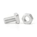 KINGLAKE Gewächshaus Schrauben gewächshausschrauben- 50 Stück Hammerkopfschrauben mit Muttern Aluminium Gewächshaus Zubehör Schrauben Teil - Thumbnail 6