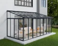 Palram Sanremo Wintergarten Veranda 300 x 546 cm in Grau - Thumbnail 2