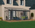 Palram Sanremo Wintergarten Veranda 300 x 546 cm in Grau - Thumbnail 3