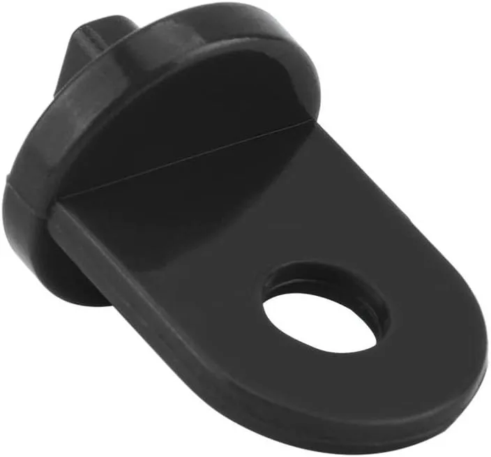 Zerodis 10 Stück Gewächshaus-Clips, zum Aufhängen von Ranken Ernten Körben Blumentöpfen, Blumengarten, Befestigungsset aus Kunststoff Schwarz – Bild 7
