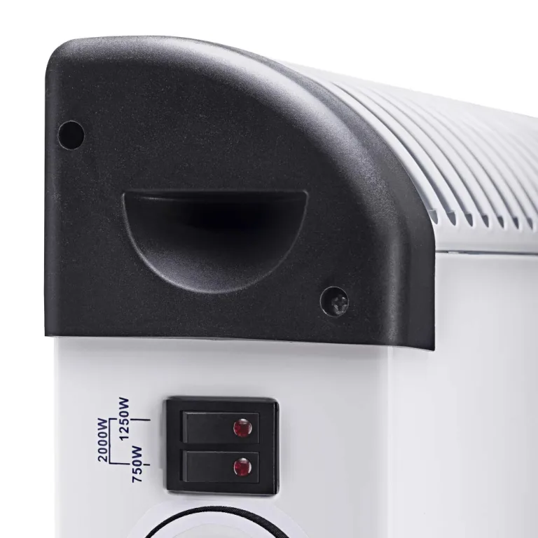 TROTEC Konvektor Heizung TCH 19 E – Heizleistung 750 W / 1250 W / 2000 W – Elektro Heizkörper – Bild 7