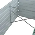 vidaXL Hochbeet Verzinkter Stahl 320x80x45 cm Grün Gartenbeet Pflanzbeet - Thumbnail 5