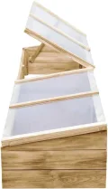 vidaXL Kiefernholz Imprägniert Gewächshaus 200x50x35cm Frühbeet Frühbeetkasten - Thumbnail 6