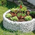 bellissa - Gabionen-Hochbeet rund Durchmesser 146cm außen 126cm innen, Höhe 80 cm - Feinmaschige Gabionenkörbe befüllbar - Witterungsbeständiges Gabionen-Hochbeet - DIY-Bausatz inkl. Trennfolie (L) - Thumbnail 6