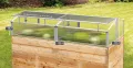 JUWEL Hochbeet Timber Erweiterungs-Set (2 Bausteine in Holzoptik, Vergrößern den Füllinhalt um 60 Liter, Beetsystem mit hoher Wärmeisolierung, Maße 60 cm, Höhe 20 cm, Gemüsebeet) 20477 - Thumbnail 9