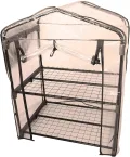 Folien-Gewächshaus 69x49x93 cm Mini-Treibhaus Frühbeet für Balkon - Thumbnail 2