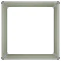 Hochbeet 100x100x77 cm aus verzinktem Stahl braunes Metall Pflanzkübel für Balkon Garten mit offenem Boden Modernes Design Robust & langlebig für Outdoor Küche Flur - Thumbnail 7