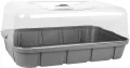 EDA – Mini-Gewächshaus 15,7 Liter – Größe L – 56 x 38 x 24 cm – Anthrazit - Thumbnail 2