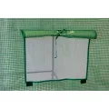 Grindi - Tomaten Gewächshaus Foliengewächshaus mit PVC Folie und Fernster - 200x78x130 Grün - Gewächshaus Klein Garten Balkon Winterfest Tomatenhaus für Optimales Pflanzenwachstum Aster II - Thumbnail 4