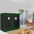 Grow-Zelt, hochreflektierendes 600D-Diamant-Mylar-Gewebe mit Beobachtungsfenster und Bodenschale für hydroponischen Indoor-Pflanzenanbau, 243,8 x 121,9 x 203,2 cm - Thumbnail 9