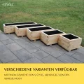 Hochbeet 115 x 40 x 30H cm Blumenkasten aus Holz Pflanzkübel Garten Balkon Terrasse Pflanzkasten 115KAN4030 - Thumbnail 6