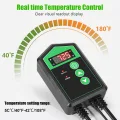 RIOGOO Digitaler Heizmattenthermostatregler für Samenkeimung, Reptilien und Brauen 68-108 ℉ - Thumbnail 4