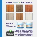 Holzhaus Gartenhaus - Gartenschuppen Holz mit Boden Imprägnierte B239xL142xH200 cm/ 2,63 m2 Lagerschuppen für Garten - Fahrrad Schuppen - Hochwertige abschließbare Tür - TIMBELA M310F+M310G - Thumbnail 7