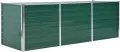 plantenbakken - VDXL Plantenbak verhoogd 240x80x77 cm gegalvaniseerd staal groen - 240 x 80 x 77 cm - Groen - Thumbnail 1