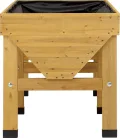 VegTrug® Hochbeet Classic - platzsparender Pflanzkasten für Balkon & Terrasse 420 L Volumen inkl. Pflanzvlies - Frühbeet ergonomische V-Form für Gemüse Kräuter Blumen - Natur 183x76x80 cm - Thumbnail 3
