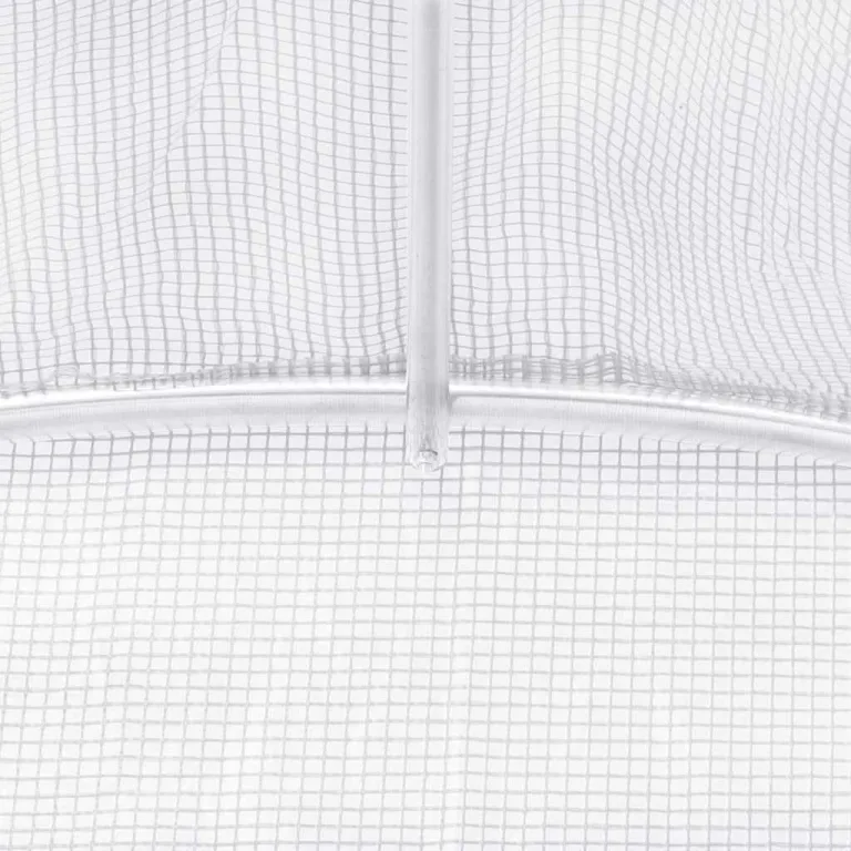 vidaXL Gewächshaus 12 Seitenfenstern 1 Tür Treibhaus Frühbeet Tomatenhaus Folientunnel Pflanzenhaus 27m² 900×300×200cm – Bild 7