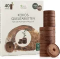 Kokos Quelltabletten mit Nährstoffen: 125 Premium Quelltabs aus Anzuchterde torffrei, ohne Pikieren – Kokoserde gepresst zur Pflanzen Anzucht, Erde, für Stecklinge – OwnGrown - Thumbnail 8