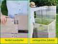 JUWEL Hochbeet Timber 3er-Set (18 Bausteine, Kräuterbeet Füllinhalt 360 l, in Holzoptik, Beetsystem mit hoher Wärmeisolierung, Maße 130x60 cm, Höhe 60 cm, Gemüsebeet) 20471 - Thumbnail 3