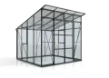 Vitavia Playa 7600 ESG/HKP, anthrazit Gewächshaus 1 Lamellenwandfenster für Belüftung - Thumbnail 2