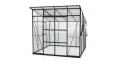 Vitavia Playa 7600 ESG/HKP, anthrazit Gewächshaus 1 Lamellenwandfenster für Belüftung - Thumbnail 6