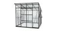 Vitavia Playa 7600 ESG/HKP, anthrazit Gewächshaus 1 Lamellenwandfenster für Belüftung - Thumbnail 1