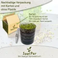 SaatPur® Keimsprossenbox Set 4 mit Vier Etagen als Sprossen Keimgerät: Sprossen Anzucht sowie Microgreens Anzuchtschalen. Keimbox, Keimschale, Keimschachtel, Sprossenbox, Sprossenhaus, Keimgerät - Thumbnail 6
