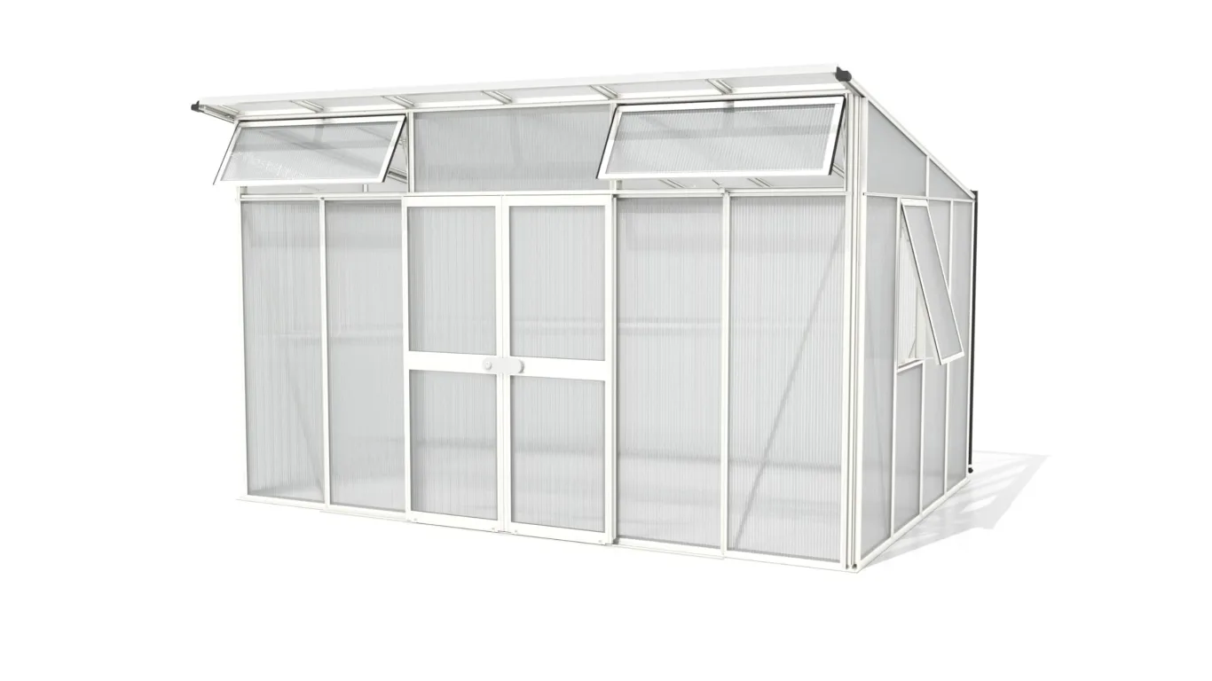 Vitavia Gewächshaus Aphrodite 11500, HKP 10mm, weiß - Bild 1