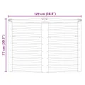 vidaXL, Blumenkübel, Garten, Hochbeet, offener Boden, interne Halterungen, Hof, Heimwerken, Kräuter, Pflanzengefäß, Blumenkasten, verzinkter Stahl, Anzucht, 127 cm, grau - Thumbnail 3