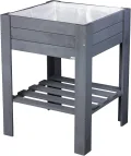 WAGNER GreenFAMILY - Hochbeet - GreenBOX Light - Nadelholz, Massivholz FSC®, Natur, 70 x 83 x 34,5 cm, Regalboden, inkl. Pflanztasche - 25029001 - Thumbnail 5