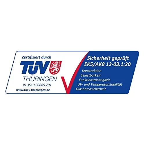 Vitavia Meridian 2 8300 ESG3mm, smaragd Gewächshaus EPH Pergart Garten Hobby – Bild 4