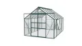 Vitavia Meridian 2 9900 ESG 3 mm, Gewächshaus mit 2 Dachfenstern und 1 Seitenfenster, Emerald Green - Thumbnail 4