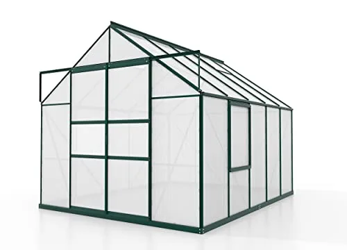 Vitavia Meridian 2 8300 HKP4mm, smaragd Gewächshaus Treibhaus Pergart EPH Garten – Bild 2