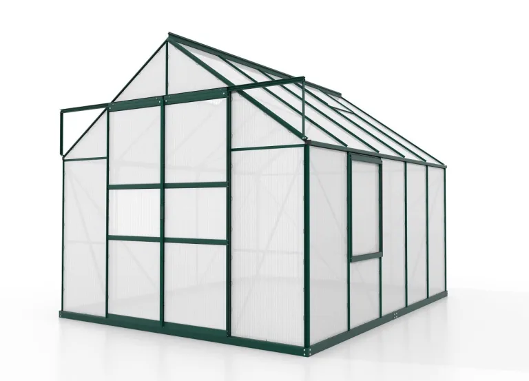Vitavia Meridian 2 8300 HKP4mm, smaragd Gewächshaus Treibhaus Pergart EPH Garten – Bild 1