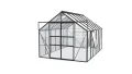 Vitavia Meridian 2 9900 ESG 3 mm, anthrazit Gewächshaus 2 Dachfenster 1 Seitenfenster - Thumbnail 1