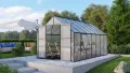 Vitavia Meridian 2 11500 HKP 6 mm, anthrazit Gewächshaus 2 Dachfenster 1 Seitenfenster - Thumbnail 3