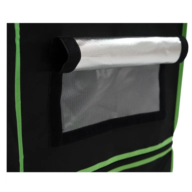 Zelsius Growzelt MyHomeGrow 2-in-1 Grow Tent | Indoor Growroom | schwarz grün | Growroom Growschrank Darkroom Pflanzenzelt Gewächshaus Zuchtzelt (120 x 90 x 145 cm) – Bild 7
