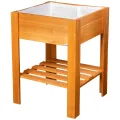 WAGNER Design Lenkrollen für Hochbeet growbox Light aus GrowFAMILY 4tlg. Set - Stahl verzinkt, Anschraubwinkel, Softlauffläche, Durchmesser Ø 50 mm, Bauhöhe 70 mm, Tragkraft 50 kg/Rolle - 02315000 - Thumbnail 8
