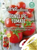 Chrestensen Longlife-Tomate Cindel F1 Samen - Resistent Früh 130g - Freiland Gewächshaus - Lange Haltbar Lagerfähig - Lycopersicon Saatgut - TMV Fusarium Verticillium - Robuste Freilandtomate Salat - Thumbnail 2