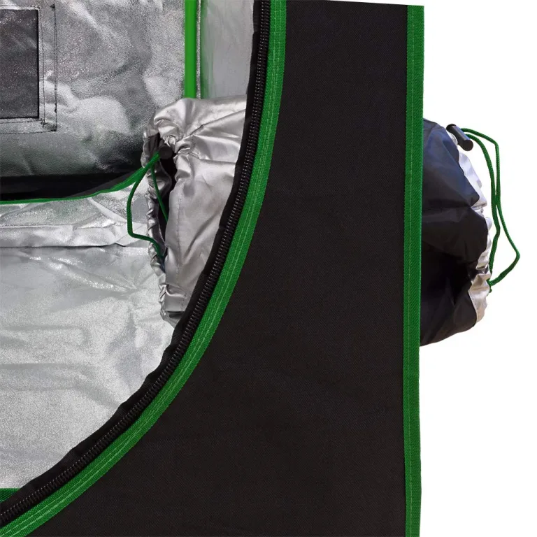 Grow Zelt für Pflanzen Zuchtzelt Gewächshaus Box Garten Anzucht Gemüse Kräuter Grow Schrank Indoor 120 x 60 x 180 cm Blumen klein Tomaten Hydro Green Kingpower – Bild 5